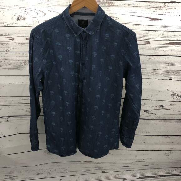 Steel & Jelly Other - Steel & Jelly Mens Button Down Long Sleeve Shirt L